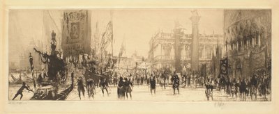 ヴェネツィアの祭り 作： ウィリアム・ウォルコット