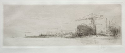 イギリスの動脈：クライド 作： William Walcot