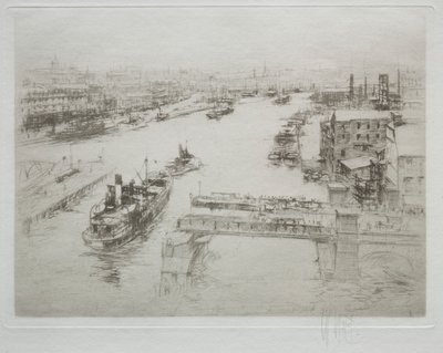 イギリスの動脈：タイン川 作： William Walcot
