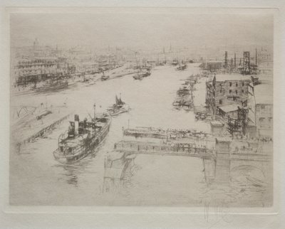 イギリスの動脈：タイン川 作： William Walcot
