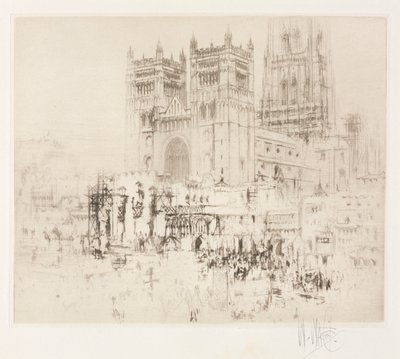 ダラム大聖堂 作： William Walcot