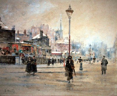 冬のロンドン 作： William Walcot