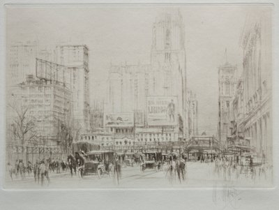ニューヨーク市：42丁目 作： William Walcot