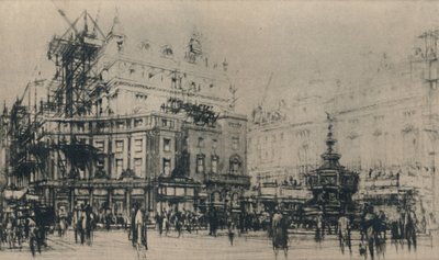 ピカデリーサーカス、1927年。 作： William Walcot