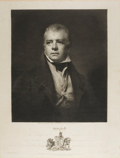 サー・ウォルター・スコット・バート 作： William Walker