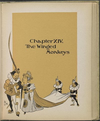 オズの魔法使い」（ライマン・フランク・ボーム作）の挿絵 作： William Wallace Denslow