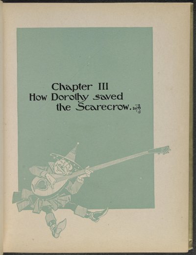 オズの魔法使い」（ライマン・フランク・ボーム作）の挿絵 作： William Wallace Denslow