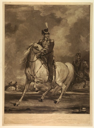 お気に入りの充電器に取り付けられた Hetman Count Platoff 作： William Ward