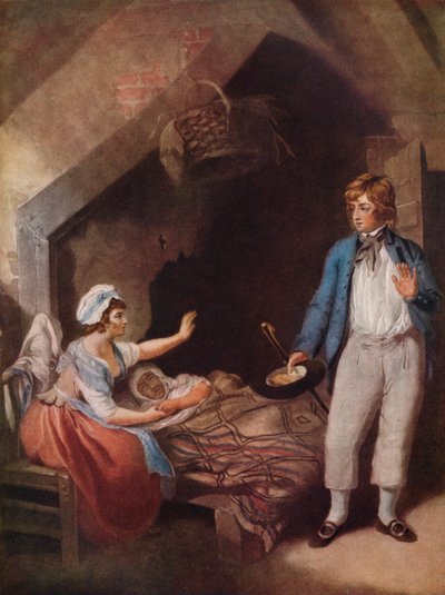 船員の帰還、1786年、1915年 作： William Ward