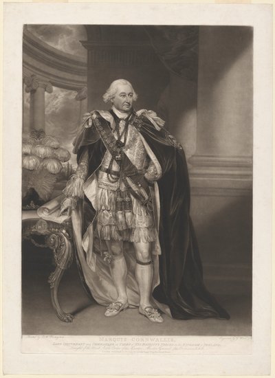 コーンウォリス卿 作： William Ward after Sir William Beechey