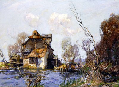 オールド・ミル・オン・ザ・ウーズ 作： William Watt Milne