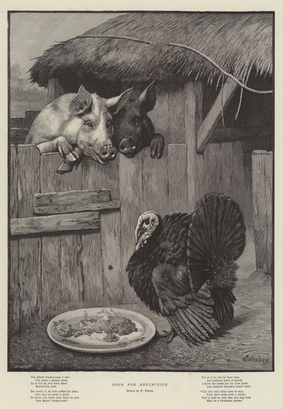 リフレクションのための食べ物 作： William Weekes