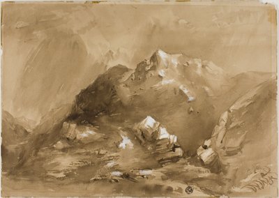 霧の山々 作： William West