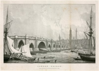 ロンドン橋 作： William Westall