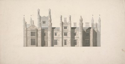 ケンブリッジ カレッジの設計案の昇格 作： William Wilkins