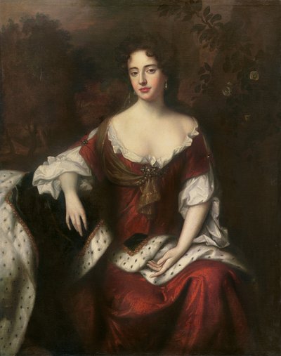 グレートブリテンおよびアイルランドの女王アンの肖像 作： William Wissing or Wissmig