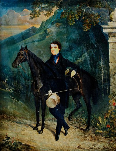 紳士の肖像 作： William Wyld