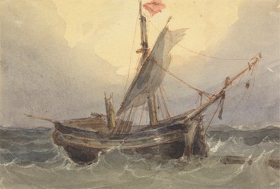 海上で出荷 作： William Wyld