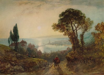 港の眺め、c1859、1938 作： William Wyld