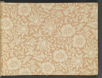 壁紙見本帳、1917年以前（プリント） 作： William and Company Morris