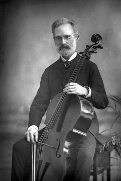 カルロアルフレドピアッティ1822-1901、イタリアのチェリスト、1890年。 作： William and Daniel Downey