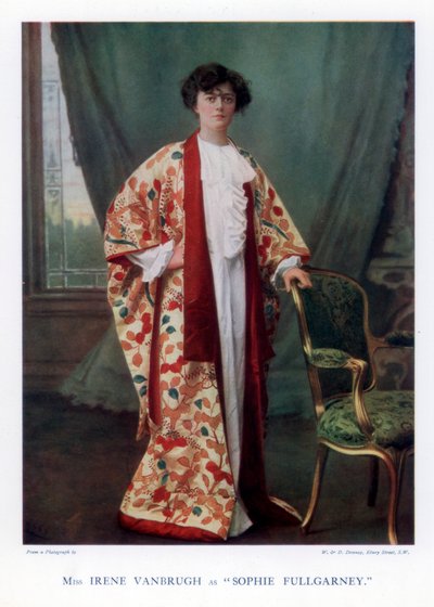 女性アイリーンヴァンブラ、イギリスの女優、1901 作： William and Daniel Downey