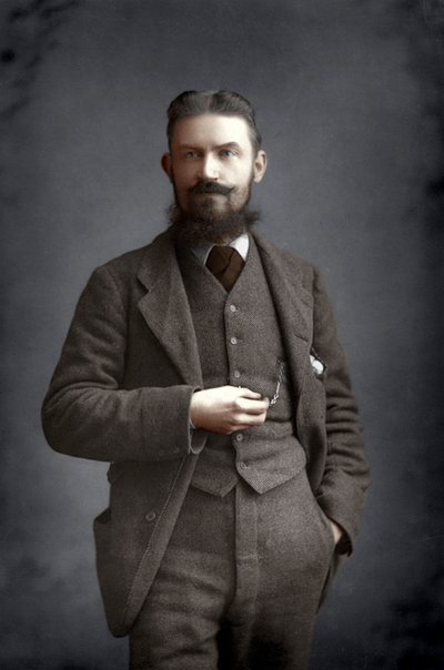ジョージバーナードショー、アイルランドの劇作家、評論家、ファビアン、1893年。 作： William and Daniel Downey