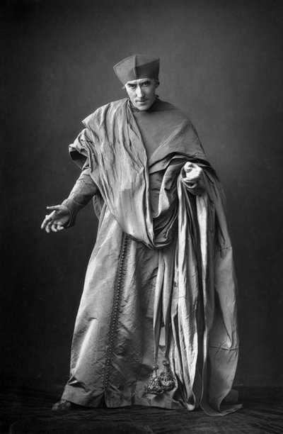 ヘンリーアーヴィング1838-1905、イギリスの俳優、1893年。 作： William and Daniel Downey