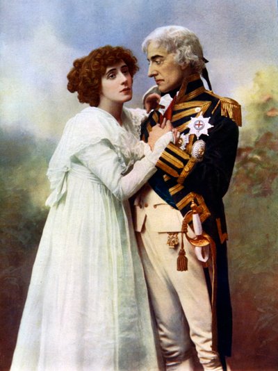 ジョンストンフォーブス-ロバートソン1853-1937およびパトリックキャンベル夫人1865-1940、1899-1900。 作： William and Daniel Downey