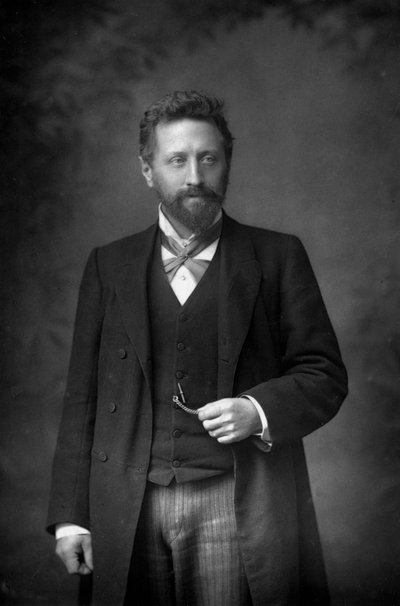 ウィリアムエドワードアイルトン1847-1908、イギリスの物理学者および電気技師、1893年。 作： William and Daniel Downey