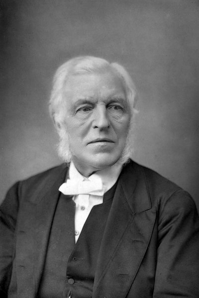 ヘンリー・アロン牧師1818〜1892年、英国の不適合神、1890年。 作： William and Daniel Downey