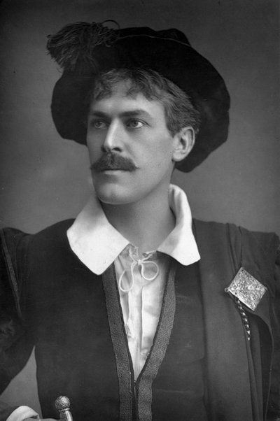 サー・ジョージ・アレクサンダー1858-1918、イギリスの俳優兼劇場マネージャー、1893年。 作： William and Daniel Downey