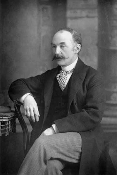 トーマス・ハーディ、英語の作家および詩人、c1890 作： William and Daniel Downey
