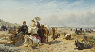 1864年のウェストンサンド（キャンバスに油彩） 作： William and Havell Edmund Hopkins