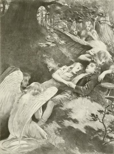 ヘンゼルとグレーテル、第2幕シーンII（グラビア） 作： William de Leftwich Dodge