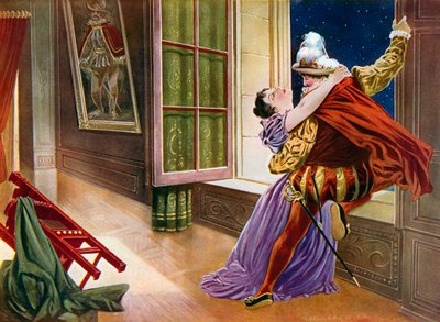 レユグノー、第III幕シーンv 作： William de Leftwich Dodge