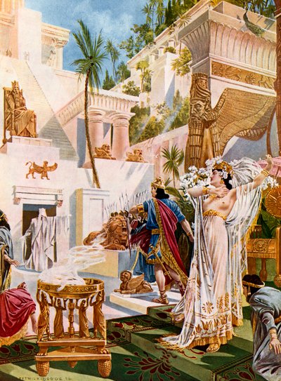 セミラミド、行為Iシーンxi 作： William de Leftwich Dodge
