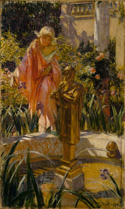 噴水を踏む 1916年頃 作： William de Leftwich Dodge