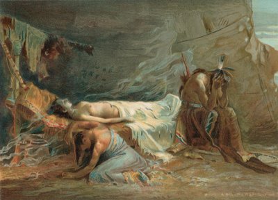 ミネハハの死 作： William de Leftwich Dodge