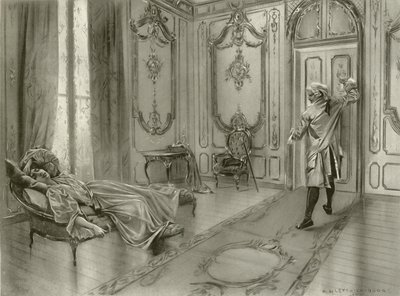 フィガロの結婚、第1幕シーンix（グラビア） 作： William de Leftwich Dodge