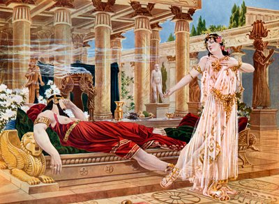 シバの女王、第4幕シーンx 作： William de Leftwich Dodge