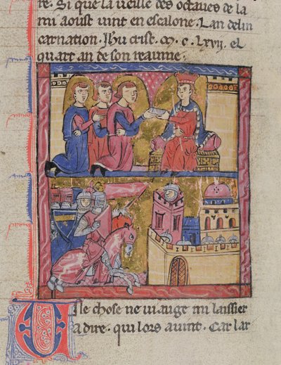 ビザンチン帝国皇帝は1168年にエルサレムと提携し、エジプトを支配しました 作： William of Tyre