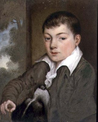 デイビッド・フィッツハーバート 1817年頃（スレート） 作： William the Elder Corden