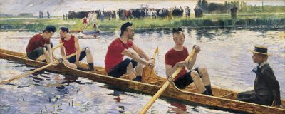 The Rowers（油彩・キャンバス 作： William van Strydonck
