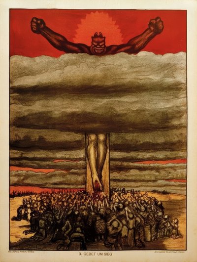 W.Krain、勝利への祈り 作： Willibald Krain