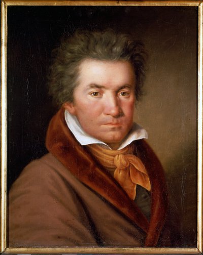 ルートヴィヒ・ヴァン・ベートーヴェン（1770-1827）の肖像 - マーラー作、ウィーン音楽友の会。 作： Willibrord Joseph Mahler or Maehler