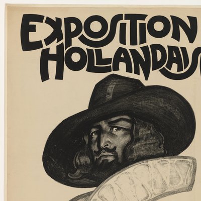 1921年、パリで開催されたオランデーズ博覧会のポスター 博覧会オランデーズ (オブジェクトのタイトル) 作： Willy Sluiter