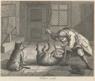 O caçador de ratos e os gatos 作： Wilson