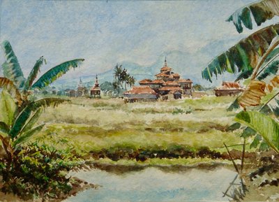 Inthar HeritageHouseの899Taung Bo Ni 作： Wilson Clive