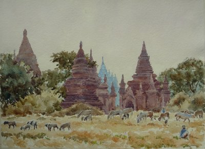 902タビニュ寺院、チャート 作： Wilson Clive